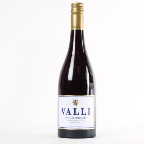 (1) 2020 Valli Pinot Noir, Waitaki