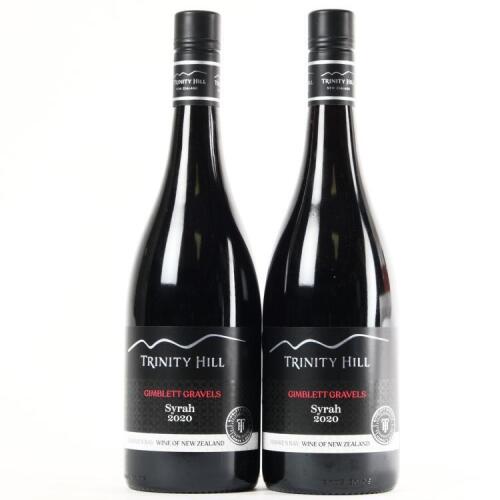 (2)&nbsp;2020 Trinity Hill Black Label Syrah, Gimblett Gravels