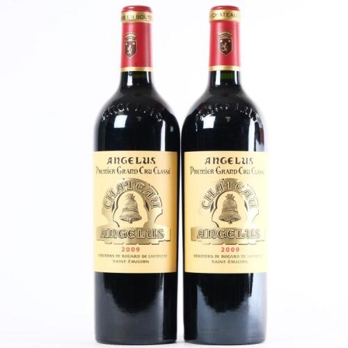 (2) 2009 Chateau Angelus, St Emilion