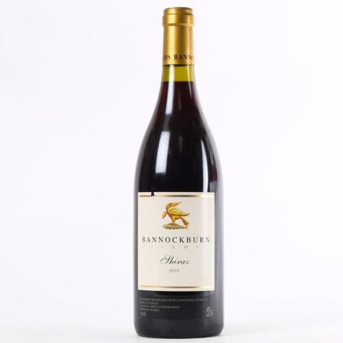 (1) 2000 Bannockburn Shiraz, Geelong VIC