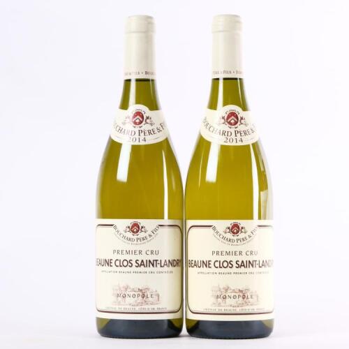 (2) 2014 Bouchard Pere & Fils Clos Saint-Landry Beaune 1er Cru Monopole, Cote de Beaune