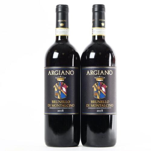 (2) 2018 Argiano Brunello di Montalcino DOCG, Tuscany