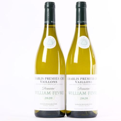 (2) 2020 William Fevre Vaillons 1er Cru, Chablis