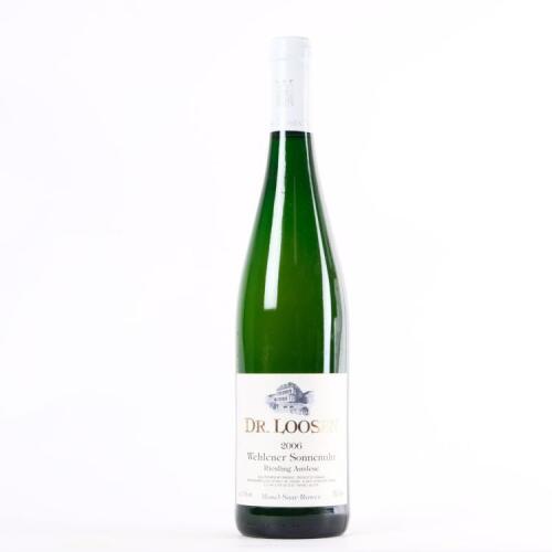 (1) 2006 Dr Loosen Wehlener Sonnenuhr Riesling Auslese, Mosel Saar Ruwer