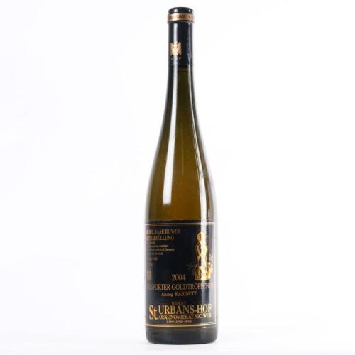 (1) 2004 Weingut St Urbans-Hof Piesporter Goldtropfchen Riesling Kabinett, Mosel Saar Ruwer