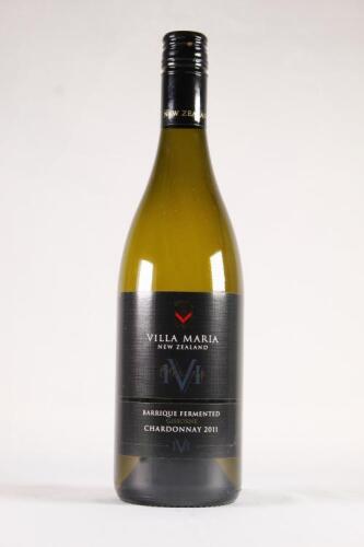 (1) 2011 Villa Maria Reserve Barrique Fermented Chardonnay, Gisborne
