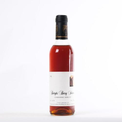 (1) 1996&nbsp;Te Whare Ra Botrytis Berry Selection Chardonnay/Semillon 375ml, Marlborough