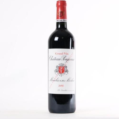(1) 2011 Chateau Poujeaux, Moulis-en-Medoc