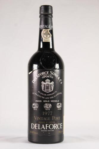 (1) 1977 Delaforce Vintage, Oporto