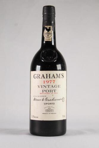 (1) 1977 Grahams Vintage, Oporto