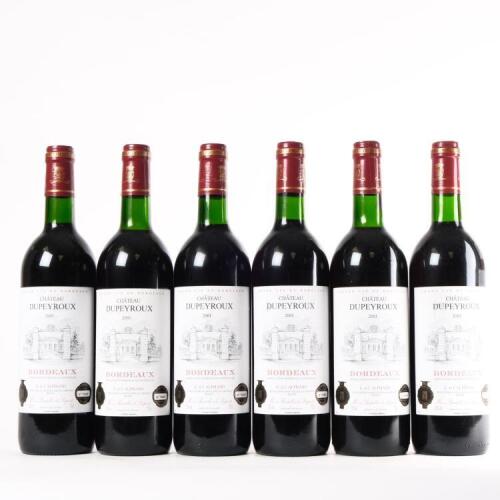(6) 2001 Chateau Dupeyroux, Bordeaux