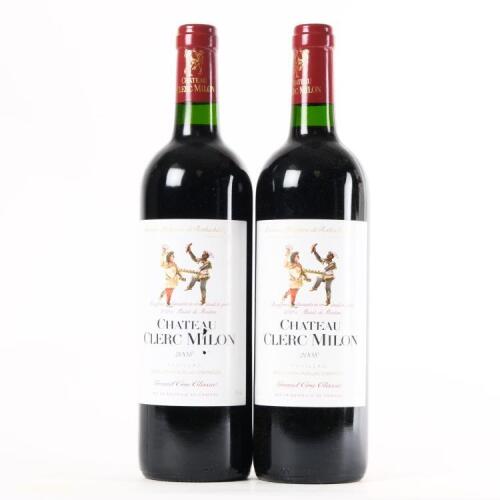(2) 2008 Chateau Clerc Milon 5eme Cru Classe, Pauillac