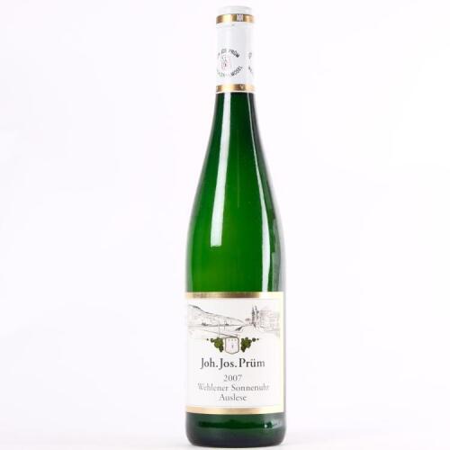 (1) 2007 Joh. Jos. Prum Wehlener Sonnenuhr Riesling Auslese, Mosel Saar Ruwer