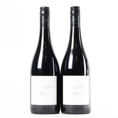 (2) 2007 John Forrest Collection Syrah, Gimblett Gravels