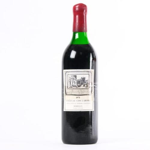 (1) 1971 Berry Bros. & Rudd Chateau Cos Labory, St Estephe