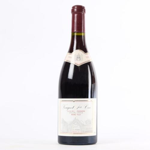 (1) 1996 Domaine Bertagna Vougeot Clos de La Perriere Monopole 1er Cru, Cote de Nuits