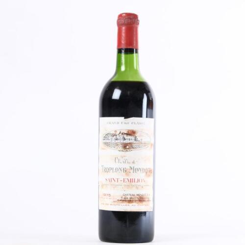 (1) 1975 Chateau Troplong Mondot, St Emilion
