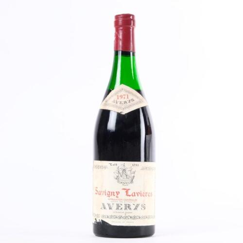 (1) 1971 Averys Savigny Lavieres, Cote de Beaune