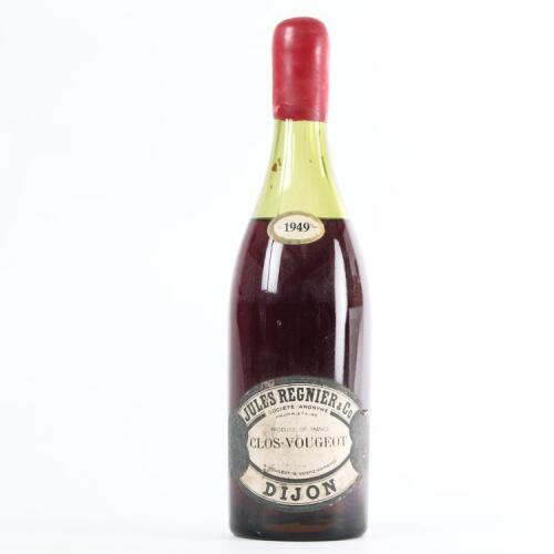 (1) 1949 Jules Regnier Clos de Vougeot Grand Cru, Cote de Nuits