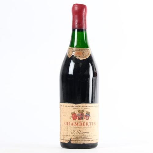(1) 1961 J.Thorin Chambertin Grand Cru, Cote de Nuits