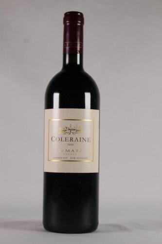(1) 2008 Te Mata Coleraine, Hawkes Bay