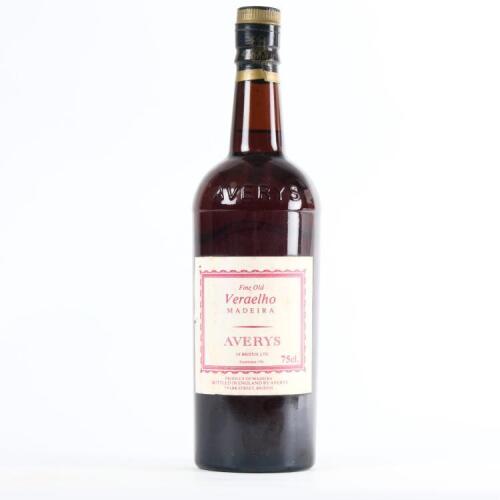 (1) Avery's of Bristol Verdelho, Madeira