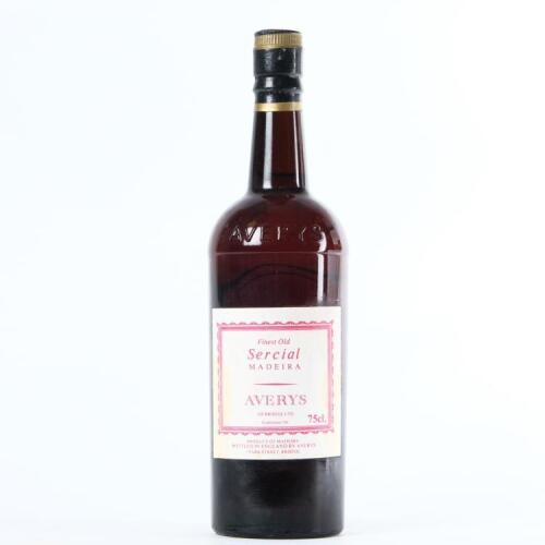 (1) Avery's of Bristol Finest Old Sercial, Madeira