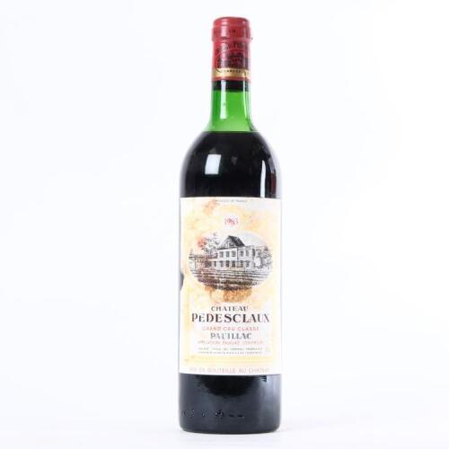 (1) 1983 Chateau Pedesclaux 5eme Cru Classe, Pauillac
