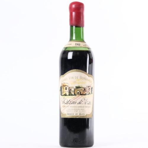 (1) 1961 Chateau du Piras, Bordeaux Superieur
