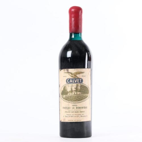 (1) 1952 Chateau La Dominique, St Emilion