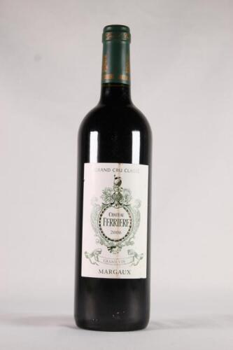 (1) 2006 Chateau Ferriere, Margaux