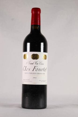 (1) 2002 Chateau Clos Fourtet, St Emilion