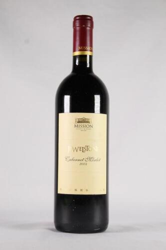 (1) 2004 Mission Jewelstone Cabernet Sauvignon/Merlot, Hawkes Bay