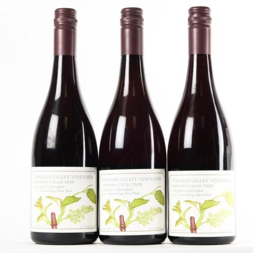 (3) 2011 Pyramid Valley Vineyards Calvert Vineyard Pinot Noir, Bannockburn