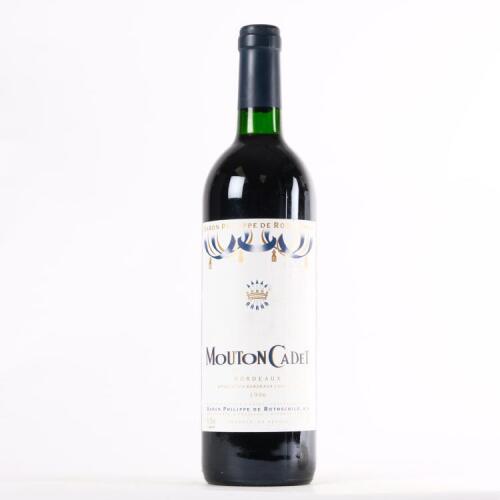 (1) 1996 Baron Philippe de Rothschild Mouton Cadet, Bordeaux