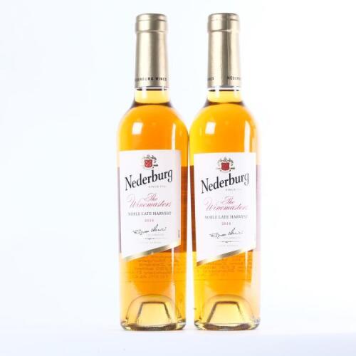 (2) 2016 Nederburg The Winemasters Noble Late Harvest 375ml, South Africa