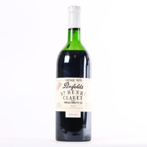 (1) 1979 Penfolds St Henri Shiraz, Magill SA