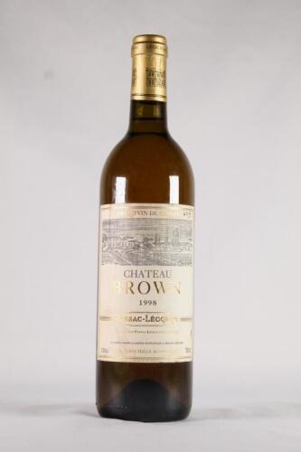 (1) 1998 Chateau Brown Blanc, Pessac Leognan