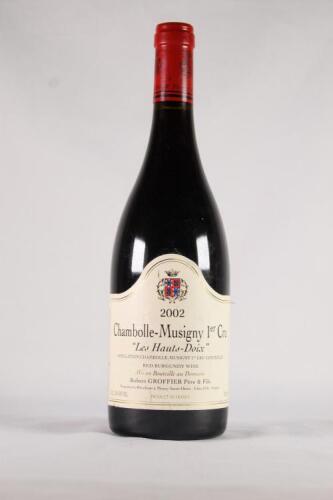 (1) 2002 Robert Groffier Chambolle Musigny Les Hauts Doix 1er Cru, Cote de Nuits