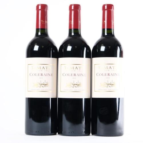 (3) 2016 Te Mata Estate Coleraine, Hawkes Bay