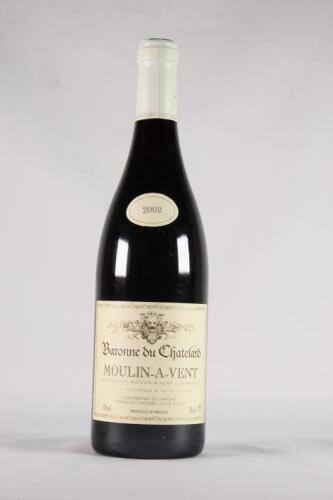 (1) 2002 Chateau du Chatelard Baronne du Chatelard Moulin-a-Vent, Beaujolais