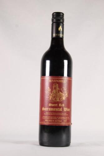 (1) Sevenhill Sweet Red Sacramental Wine, South Australia