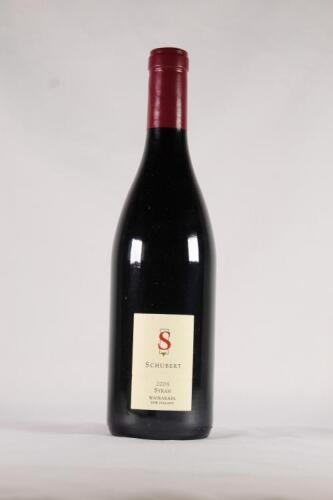 (1) 2008 Schubert Syrah, Wairarapa