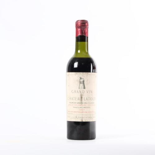 (1) 1952 Chateau Latour 1er Cru Classe 375ml, Pauillac