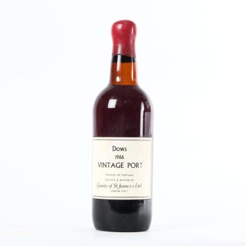 (1) 1966 Dows Vintage Port, Oporto