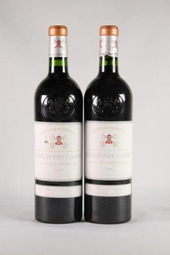 (2) 2002 Chateau Pape Clement, Pessac Leognan