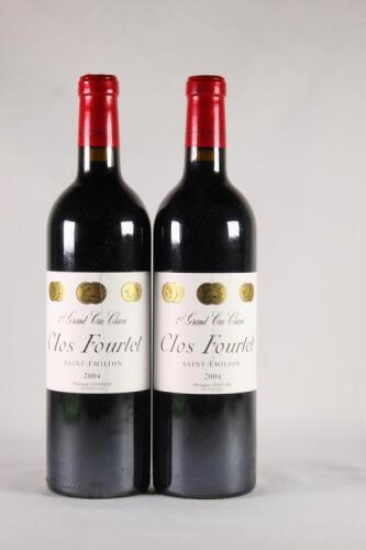 (2) 2004 Chateau Clos Fourtet, St Emilion