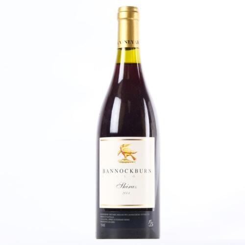 (1) 2001 Bannockburn Shiraz, Geelong VIC