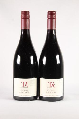 (2) 2017 Te Kairanga TK John Martin Pinot Noir, Martinborough