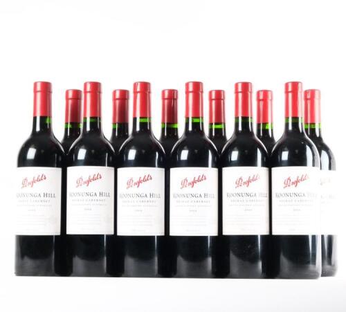 (12) 2004 Penfolds Koonunga Hill Shiraz/Cabernet Sauvignon, South Eastern Australia
